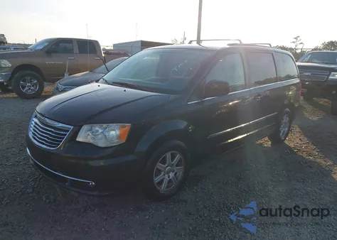 2013 Chrysler Town & Country Touring из США, поврежденный, VIN 2C4RC1BG6DR519001
